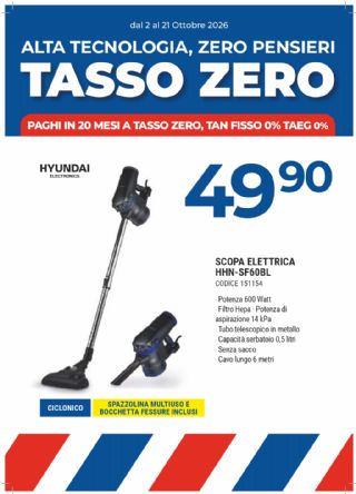 SCOPA ELETTRICA HYUNDAI HHN-SF60BL